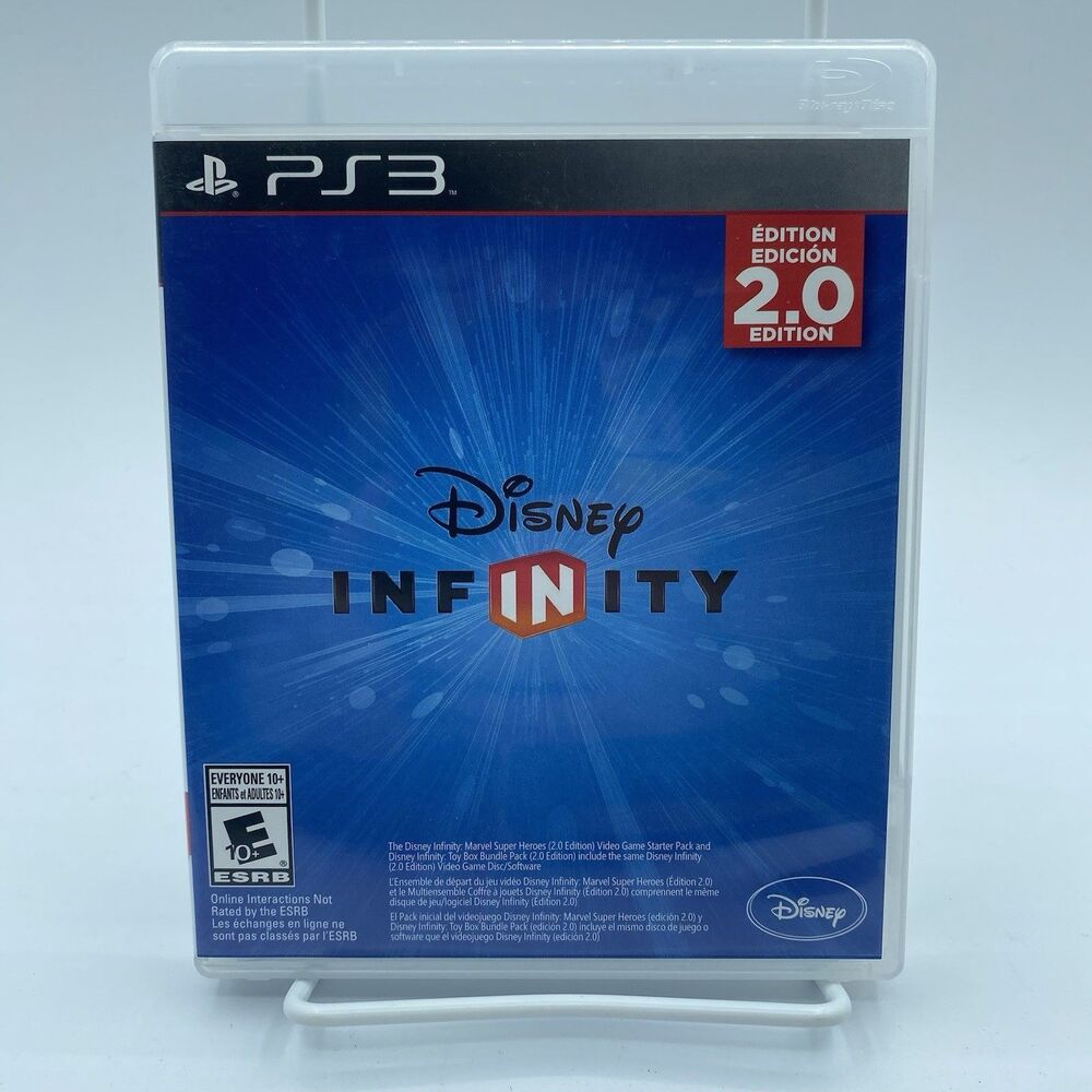 Disney Infinity 2.0 PS3 PlayStation 3 Complete CIB - Excellent Condition Tested
